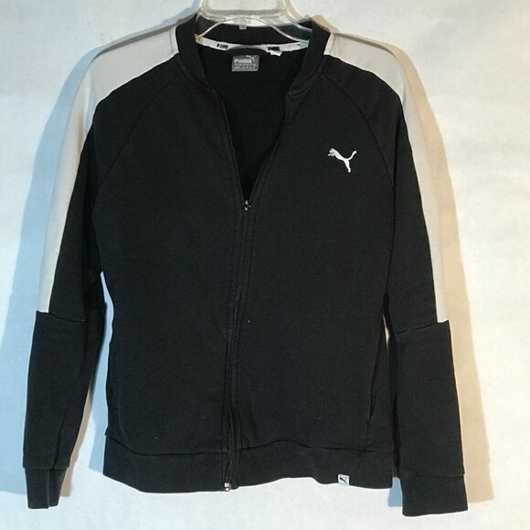 PUMA Sport Track Athletic Yoga Training Workout Zip Up Jacket - Picture 3 of 8